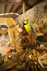 Nouvelle Calédonie, sculpteurs kanaks - 12